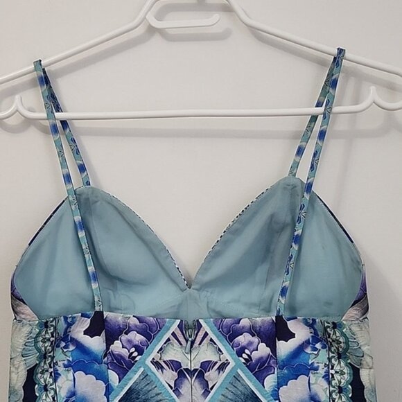 CAMILLA The Blue Market V Neck Fitted Dress Size XS b73 - Picture 9 of 16